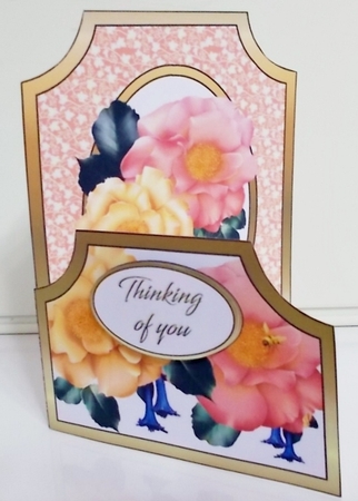 Cutaway Beautiful bouquet  by Pam Stubley