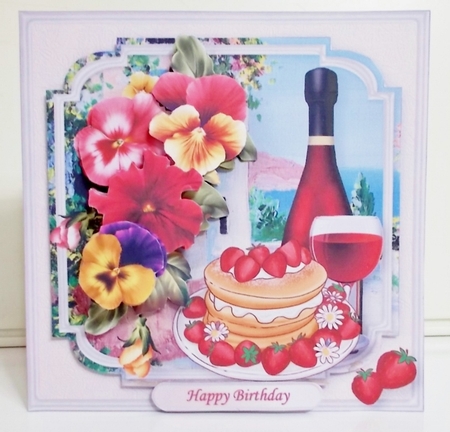 Special Treats - Decoupage Card Mini Kit by Pam Stubley