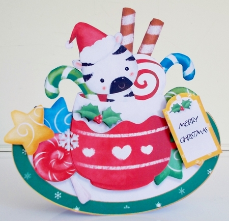 Sweet Rocking Christmas Animals # 5 by Pam Stubley