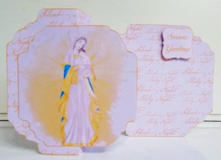 Silent Night Fold Back Mini Kit#3    by Pam Stubley