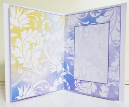 Multi coloured Floral Insert 2 by Pam Stubley