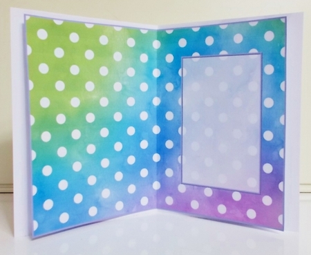 Multi coloured Floral Insert 5a by Pam Stubley