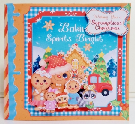 Baking Spirits Bright 2 Storybook Tunnel Card by Pam Stubley