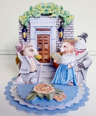 Bracken Wood 7 Triple Easel Card Kit by Pam Stubley