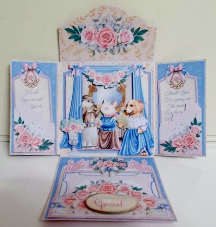  Bracken Wood Ladies Day Folio Card by Pam Stubley