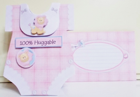 Stuffed With Love Baby Vest Shaped Mini Kit #1   by Pam Stubley