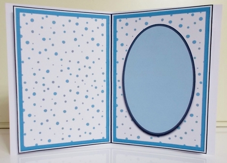 A5 Chilly Outside Blank Insert  by Pam Stubley