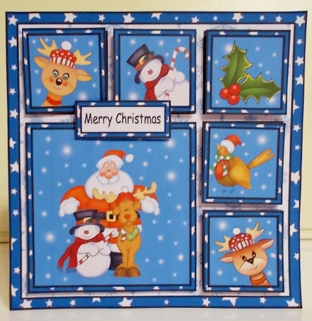 Sampler Santa & friends by Pam Stubley