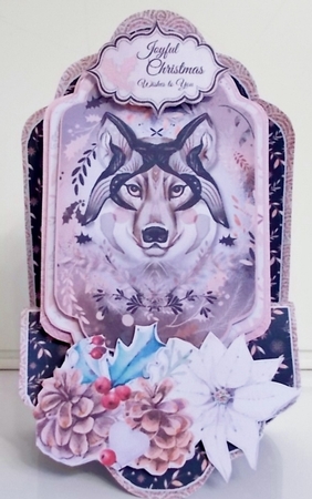 Winter Vibes 5 - Upright Z-fold Tag Card Mini Kit by Pam Stubley