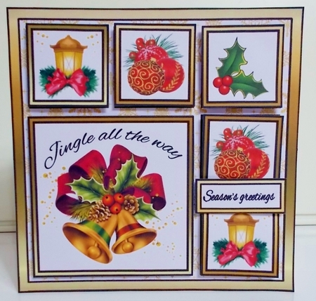 Sampler Jingle all the way by Pam Stubley