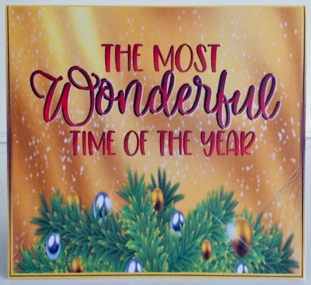 Snowflakes & Snowmen - Double Pop Out Card by Pam Stubley