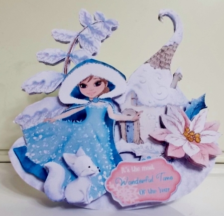 Some Enchanted Christmas 1 Rocker Card Mini Kit by Pam Stubley