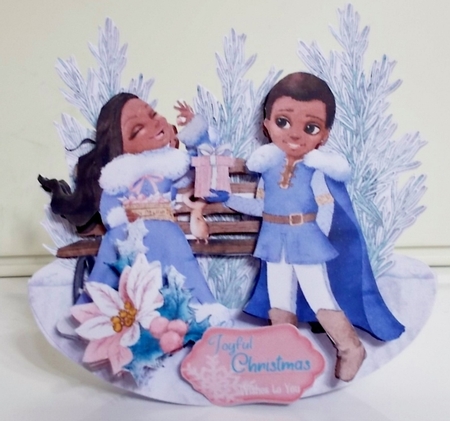 Some Enchanted Christmas 2 Rocker Card Mini Kit by Pam Stubley