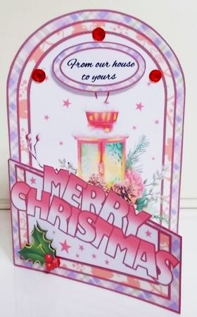 Cutaway Pink lantern by Pam Stubley