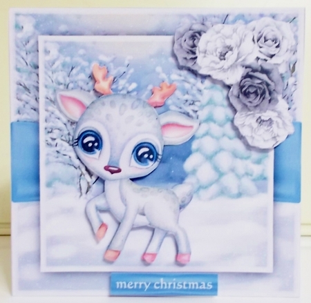 Cute baby deer by Pam Stubley