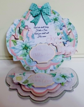 Rejoice! 2 Pocket Easel Card by Pam Stubley