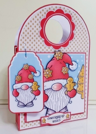 Gingerbread Gnome Gift Bag by Pam Stubley
