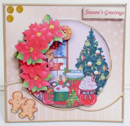 Christmas Treats - Decoupage Card Mini Kit by Pam Stubley