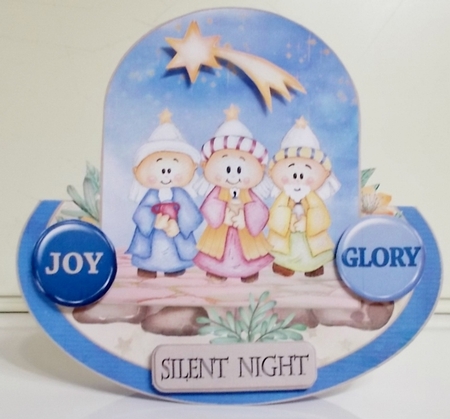 The King Is Born Rocker Card- 3 by Pam Stubley