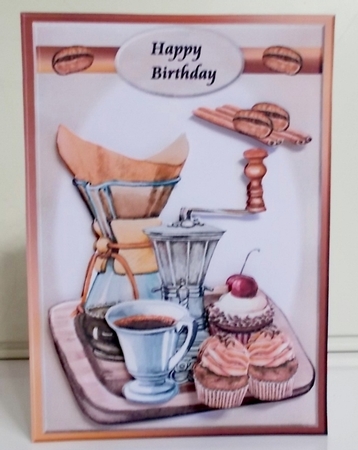I Love  Coffee A5   Mini Kit by Pam Stubley