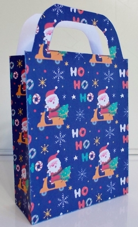 Santa gift bag 2 by Pam Stubley