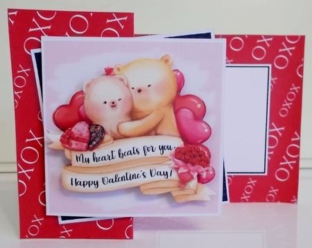 Valentine Bears Fold Back BUNDLE by Pam Stubley