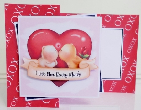 Valentine Bears Fold Back BUNDLE by Pam Stubley