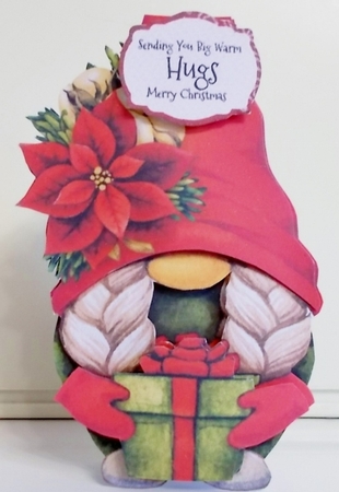 Get Your Christmas Gonk On 6 Shaped Card Mini Kit by Pam Stubley