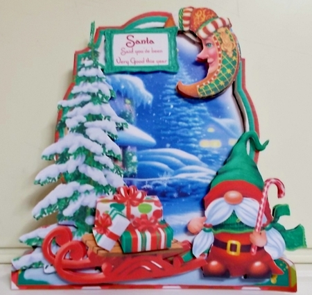 North Pole Advent 2 XL Shaped Card Kit by Pam Stubley
