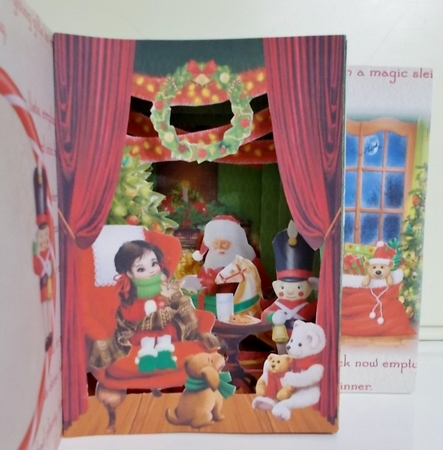 Christmas Eve Storybook Tunnel Card by Pam Stubley