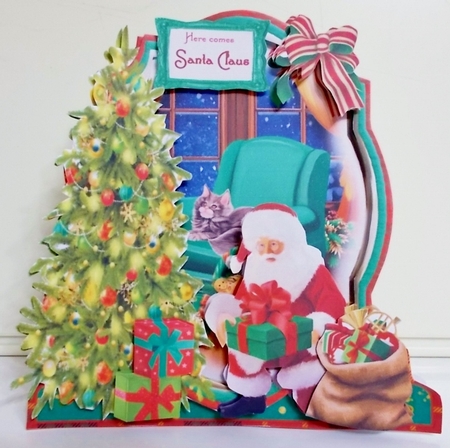Christmas Eve 1 XL Shaped Card Kit by Pam Stubley