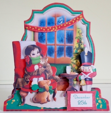 Christmas Eve 2 XL Shaped Card Kit by Pam Stubley