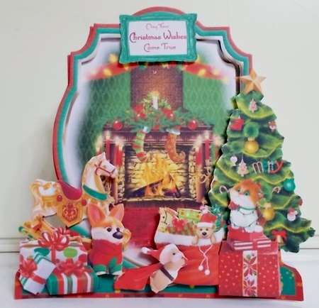 Christmas Eve 3 XL Shaped Card Kit by Pam Stubley