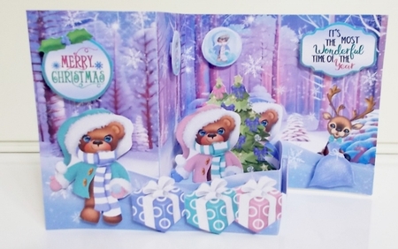 December Bears Z-Fold MiniKit by Pam Stubley