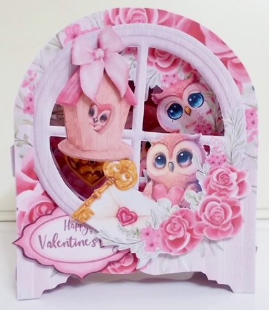 I Will Owl-ways Love You Behind the Door Card by Pam Stubley