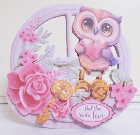 I Will Owl-ways Love You 3 Rocker Card by Pam Stubley