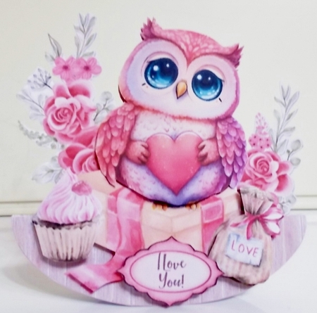 I Will Owl-ways Love You 4 Rocker Card by Pam Stubley
