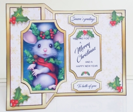 FB Festive mouse by Pam Stubley