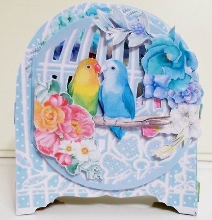My Tweet Love Behind the Door Card by Pam Stubley