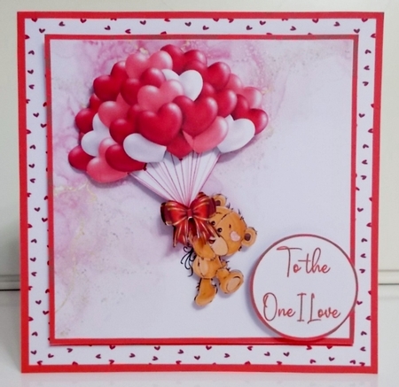Valentine Bear by Pam Stubley