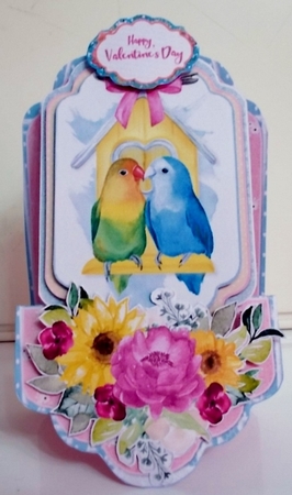 My Tweet Love 3 - Upright Z-fold Tag Card Mini Kit by Pam Stubley