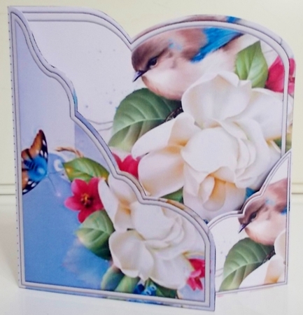 Wrap Around Gatefold Birds Mini Kit #1 by Pam Stubley