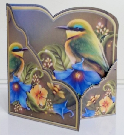 Wrap Around Gatefold Birds Mini Kit #4 by Pam Stubley