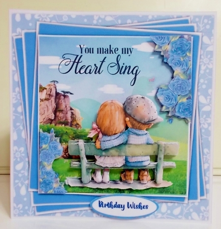 8x8 Mini Kit, You Make My Hart Sing  by Pam Stubley