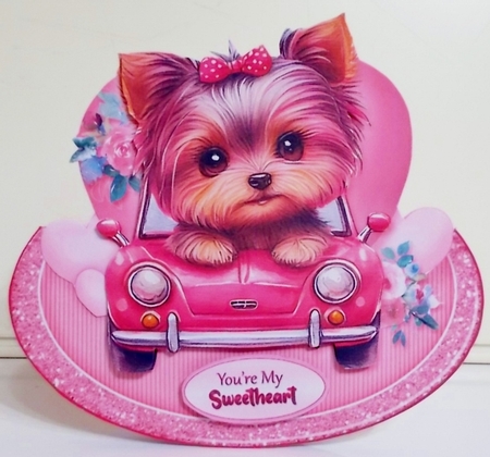 Puppy Love Rocker Card # 6 by Pam Stubley