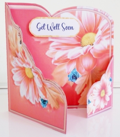 Wrap Around Gatefold Flowers 3 Mini Kit #1 by Pam Stubley