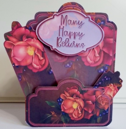 Shaped Pocket Front Card Flowers Mini Kit #2 by Pam Stubley