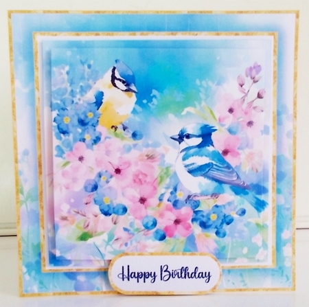 Blue Jay Garden CF Mini Kit-1 by Pam Stubley
