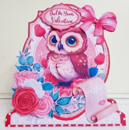 Hoot, Hoot! You are Cute 2 XL Shaped Card Kit by Pam Stubley