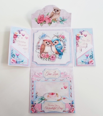 Just the Twoo of Us Folio Card by Pam Stubley